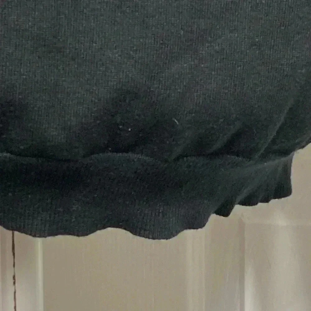 Sandra King Woman silk blend black knit shirt